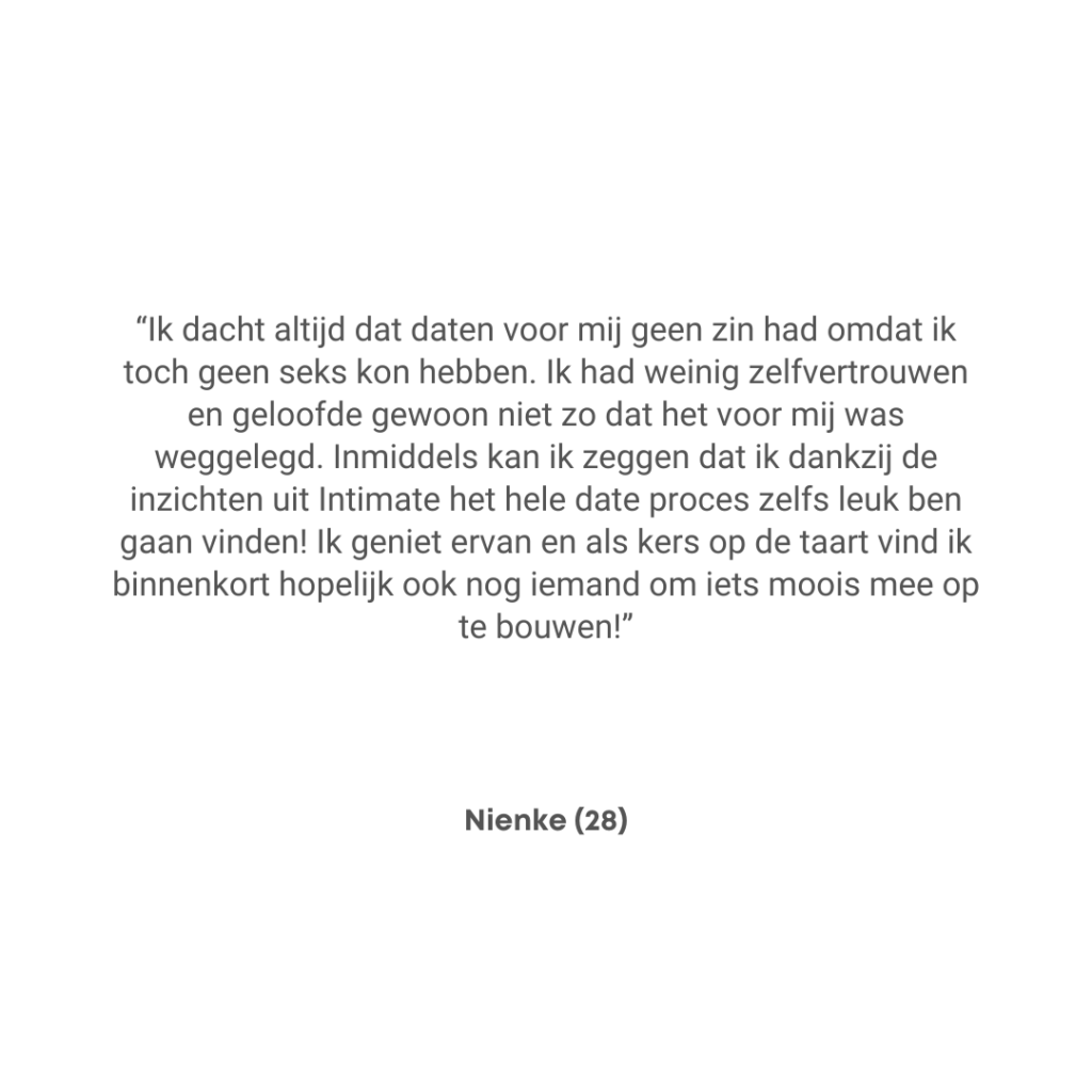 Daten en zelfvertrouwen (2)